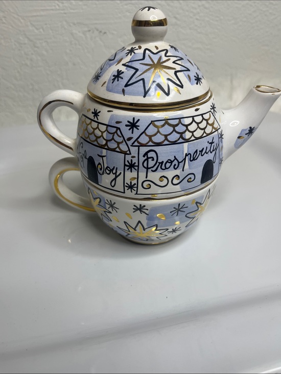 Starbucks Other - Starbucks Vintage 1998 "Tea for One" hand-painted from Italy